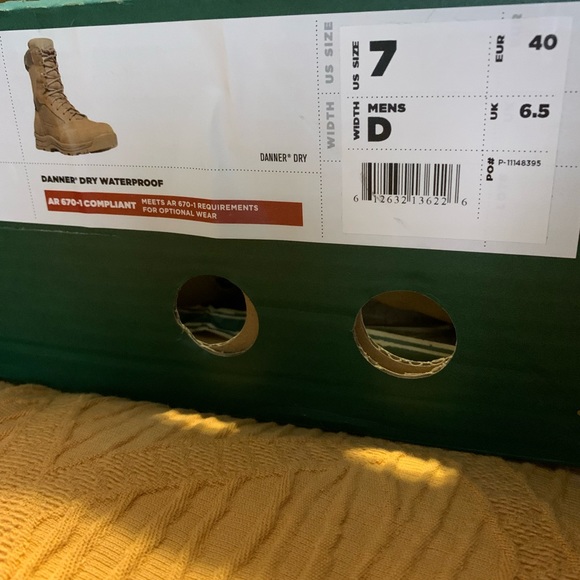 Danner Tanicus Coyote Dry Waterproof style 55317 - Picture 2 of 7